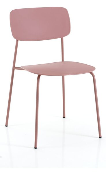 Roze blagovaonske stolice u setu od 2 kom Primary - Tomasucci
