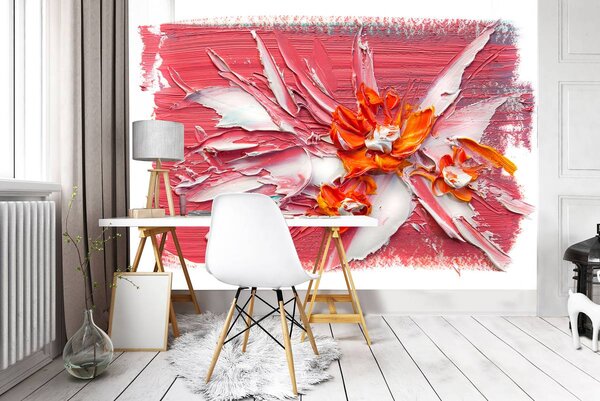 Foto tapeta - Uljano cvijeće (152,5x104 cm)
