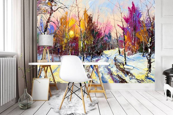 Foto tapeta - Slika - uljane boje (152,5x104 cm)