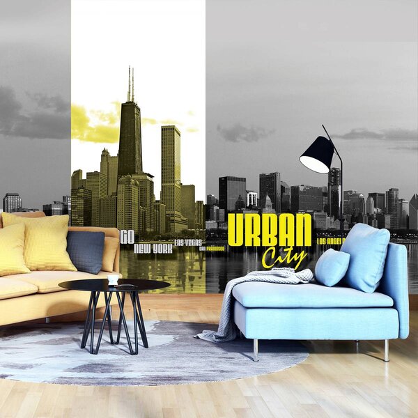 Foto tapeta - Urbani grad (152,5x104 cm)