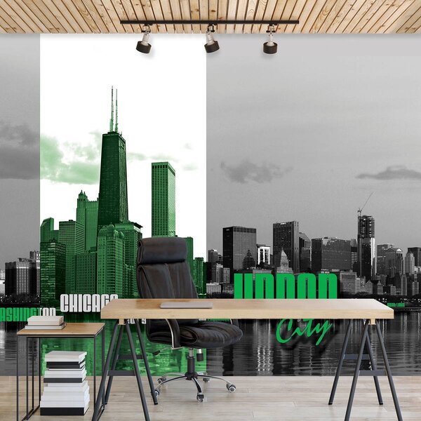Foto tapeta - Urbani grad (152,5x104 cm)