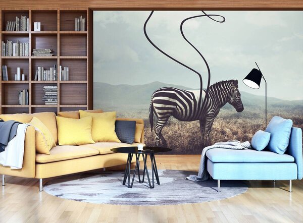 Foto tapeta - Zebra (152,5x104 cm)
