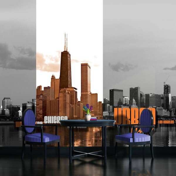 Foto tapeta - Urbani grad (152,5x104 cm)