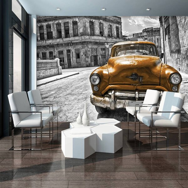 Foto tapeta - Kubanski stari automobil (152,5x104 cm)