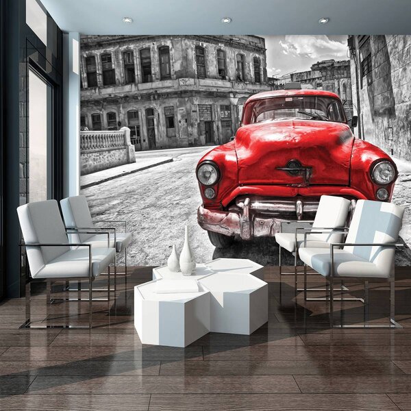 Foto tapeta - Kubanski stari automobil (152,5x104 cm)