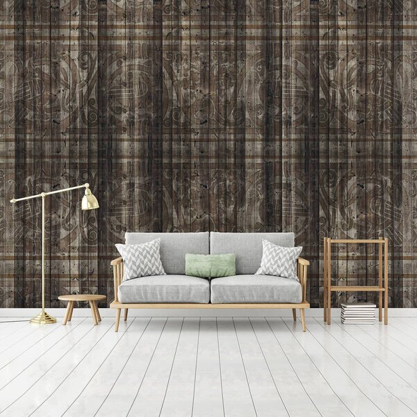 Foto tapeta - Tekstura - drvene daske (152,5x104 cm)