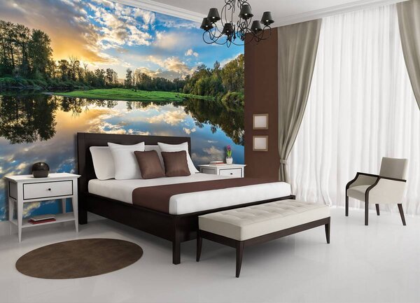 Foto tapeta - Jezero (152,5x104 cm)