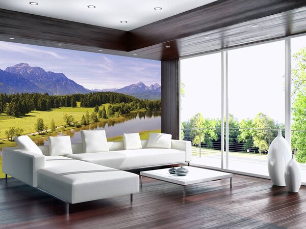Foto tapeta - Jezero (152,5x104 cm)
