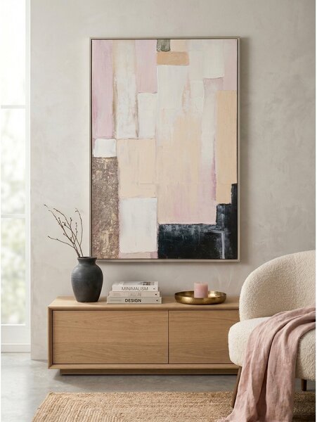 Tiskana/s ručno oslikanim elementima slika s okvirom/na platnu 80x120 cm Meldert – Yes Everyday