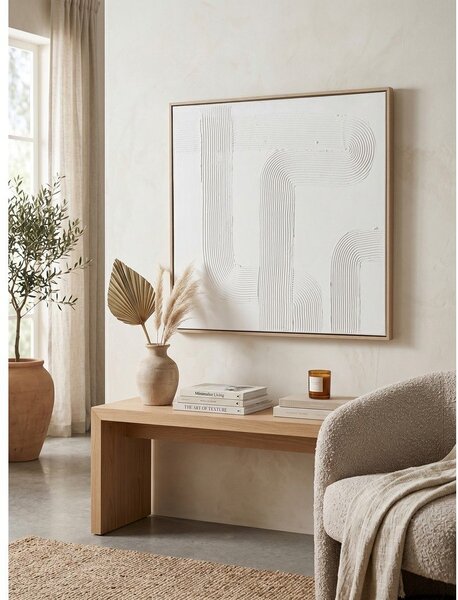 Ručno oslikana slika s okvirom/na platnu 83x83 cm Texture – Bizzotto