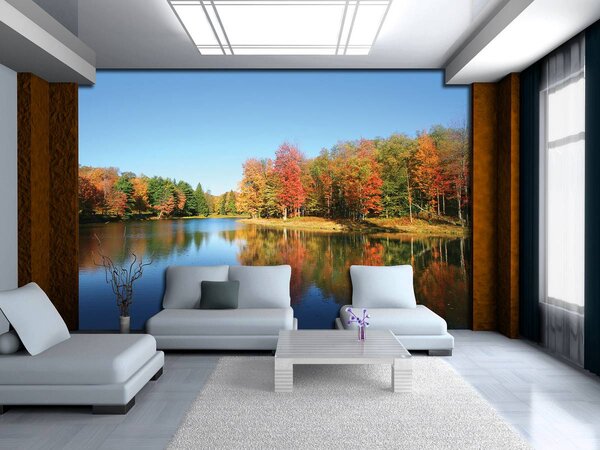 Foto tapeta - Jezero (152,5x104 cm)