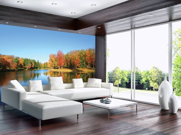 Foto tapeta - Jezero (152,5x104 cm)