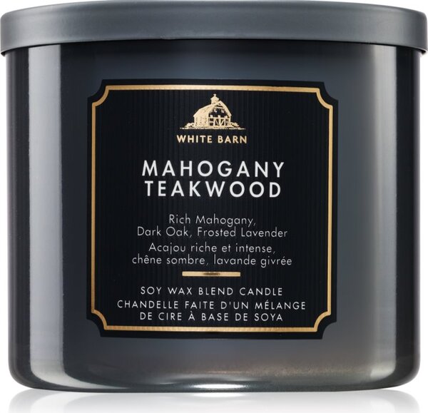 Bath & Body Works Mahogany Teakwood mirisna svijeća 411 g