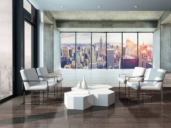 Foto tapeta - Pogled na New York City (152,5x104 cm)