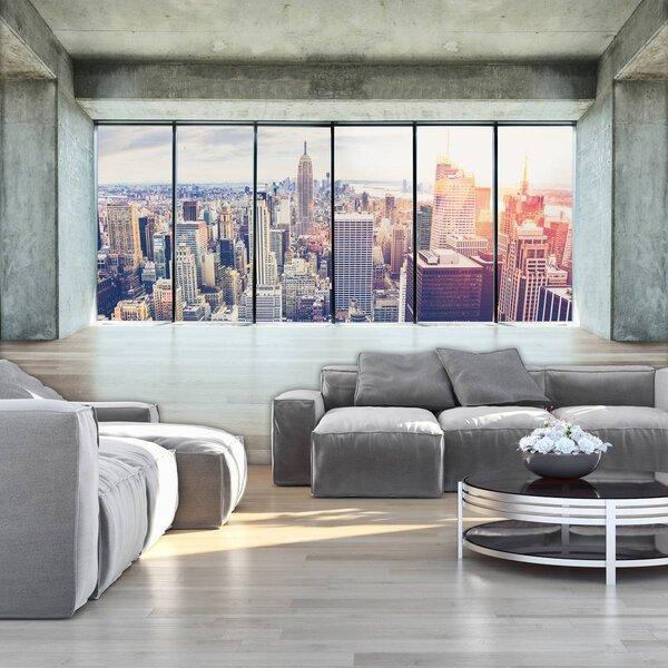 Foto tapeta - Pogled na New York City (152,5x104 cm)