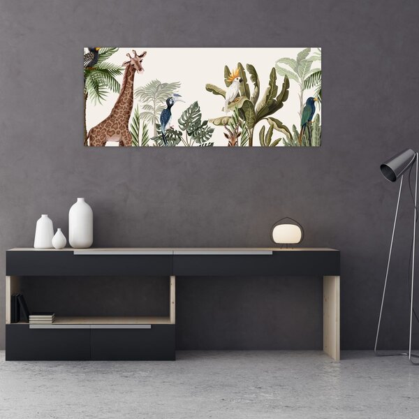 Slika - Prebivalci Afrike (120x50 cm)