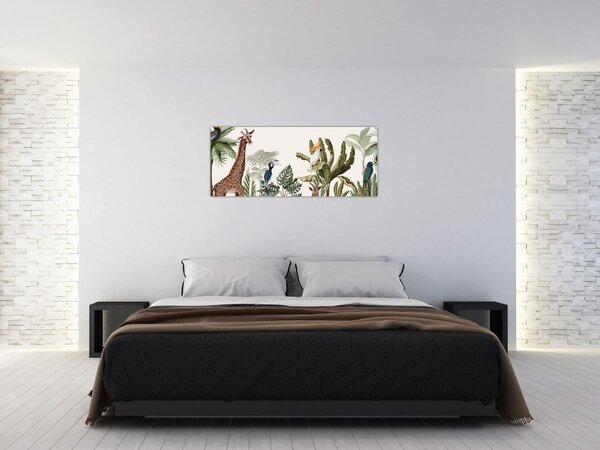 Slika - Prebivalci Afrike (120x50 cm)