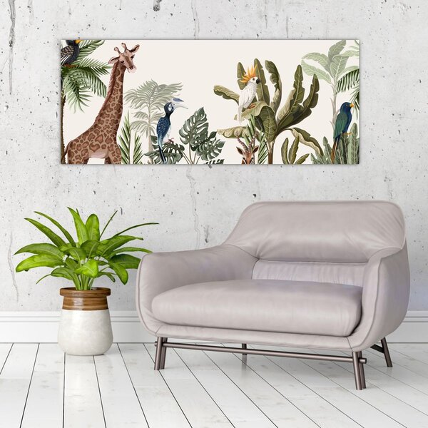 Slika - Prebivalci Afrike (120x50 cm)
