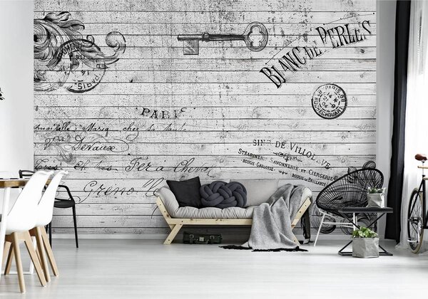 Foto tapeta - Daske (152,5x104 cm)