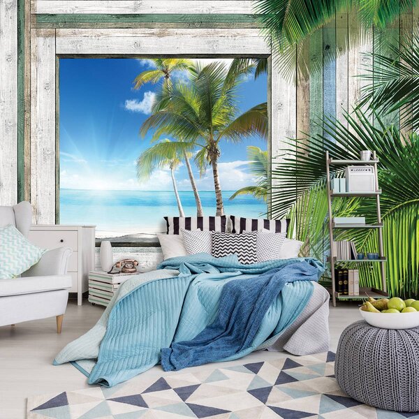 Foto tapeta - Plaža, more, pijesak (152,5x104 cm)