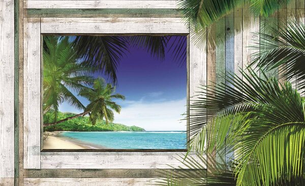 Foto tapeta - Plaža, more, pijesak (152,5x104 cm)