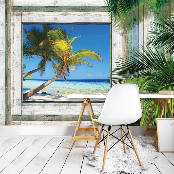 Foto tapeta - Plaža, more, pijesak (152,5x104 cm)