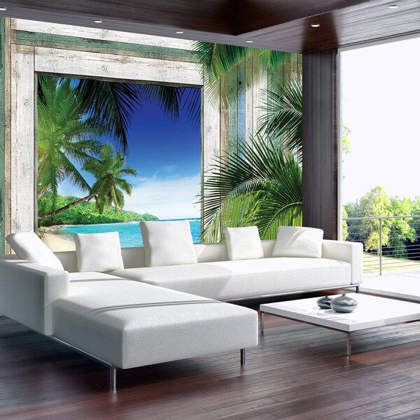 Foto tapeta - Plaža, more, pijesak (152,5x104 cm)
