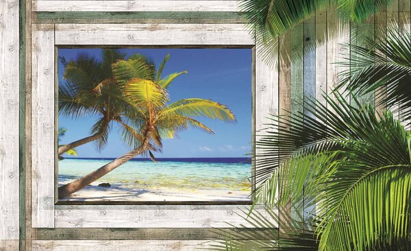 Foto tapeta - Plaža, more, pijesak (152,5x104 cm)