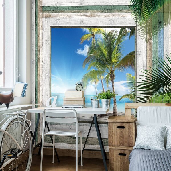 Foto tapeta - Plaža, more, pijesak (152,5x104 cm)