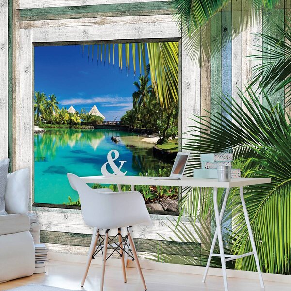 Foto tapeta - Plaža, more, pijesak (152,5x104 cm)