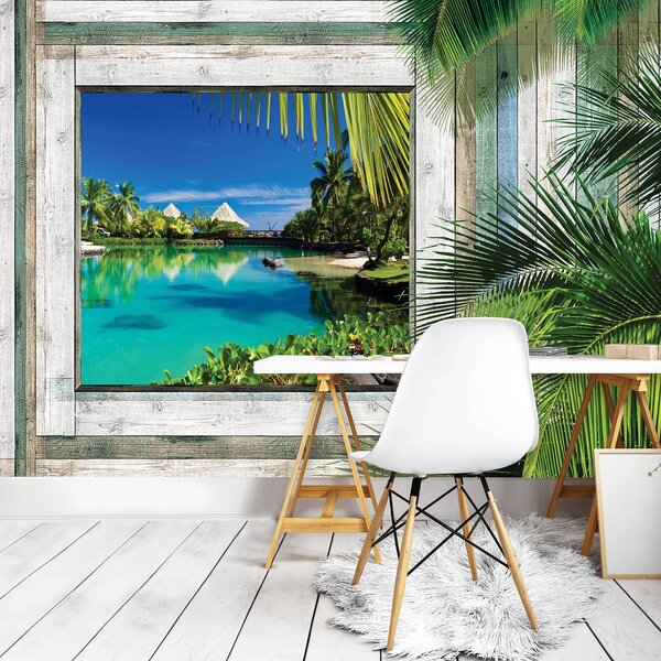Foto tapeta - Plaža, more, pijesak (152,5x104 cm)