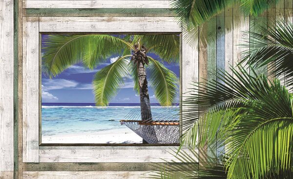 Foto tapeta - Plaža, more, pijesak (152,5x104 cm)