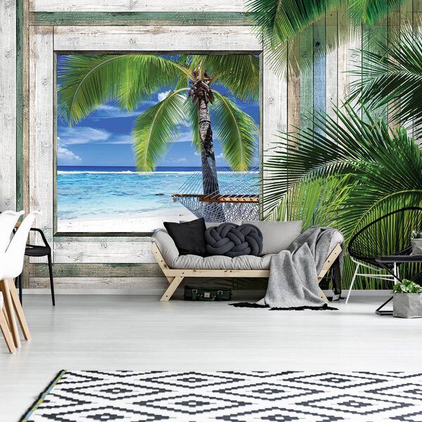 Foto tapeta - Plaža, more, pijesak (152,5x104 cm)