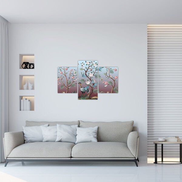 Slika - Ptičji park (90x60 cm)
