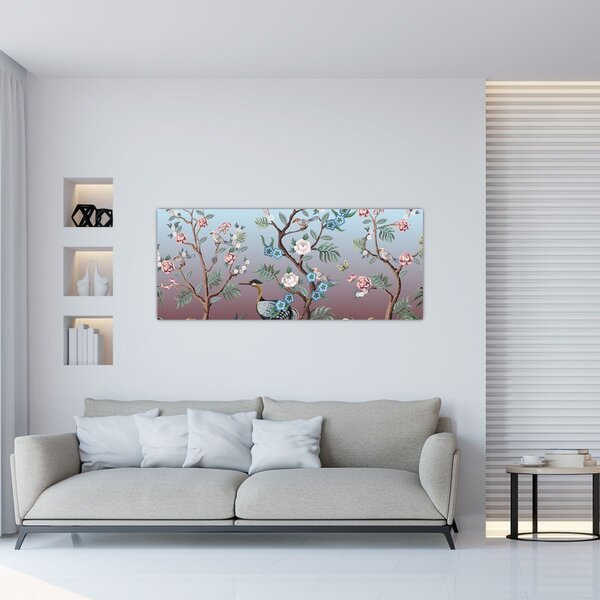 Slika - Ptičji park (120x50 cm)
