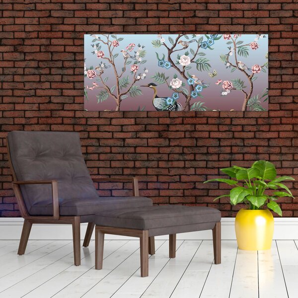 Slika - Ptičji park (120x50 cm)