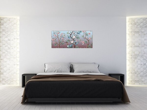 Slika - Ptičji park (120x50 cm)