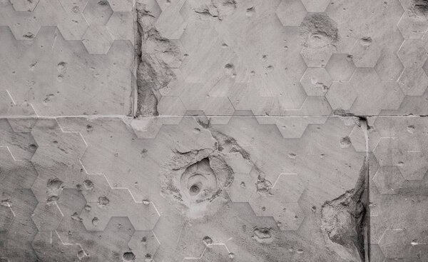 Foto tapeta - Šesterokut (152,5x104 cm)