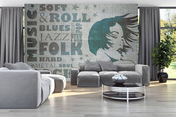 Foto tapeta - Glazba (152,5x104 cm)