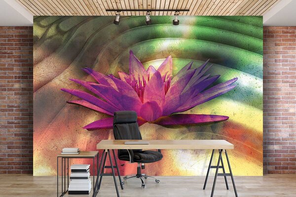 Foto tapeta - Lily 3D (152,5x104 cm)
