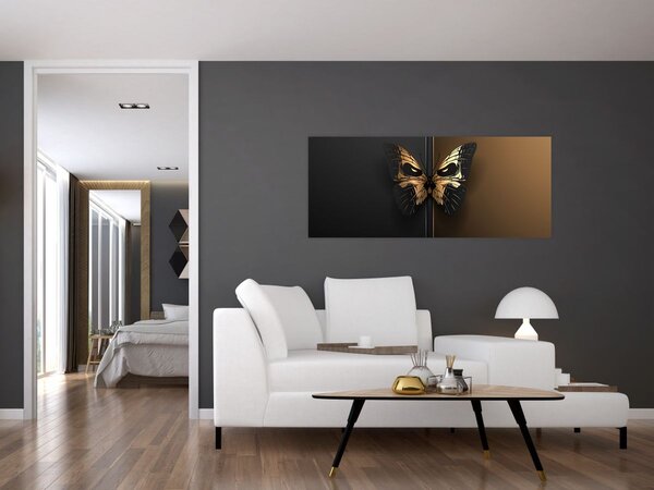 Slika - Metulj smrti (120x50 cm)