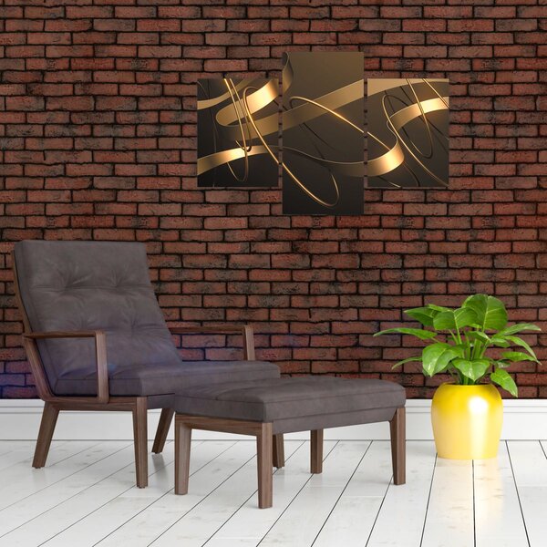 Poslikava - Bronasti trakovi (90x60 cm)