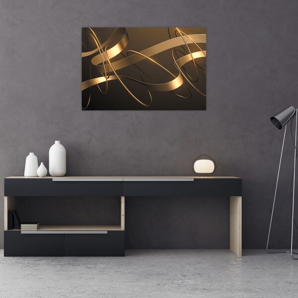 Poslikava - Bronasti trakovi (90x60 cm)