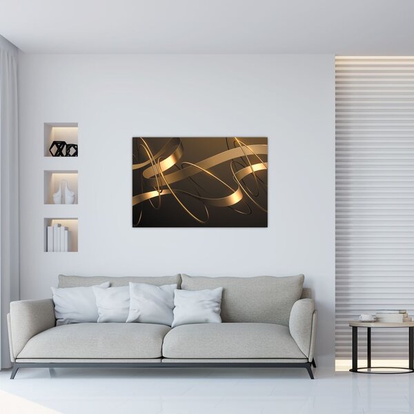 Poslikava - Bronasti trakovi (90x60 cm)