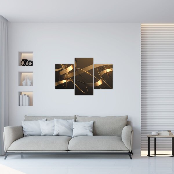 Poslikava - Bronasti trakovi (90x60 cm)