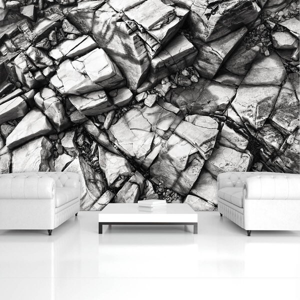 Foto tapeta - Srebrne stijene (152,5x104 cm)