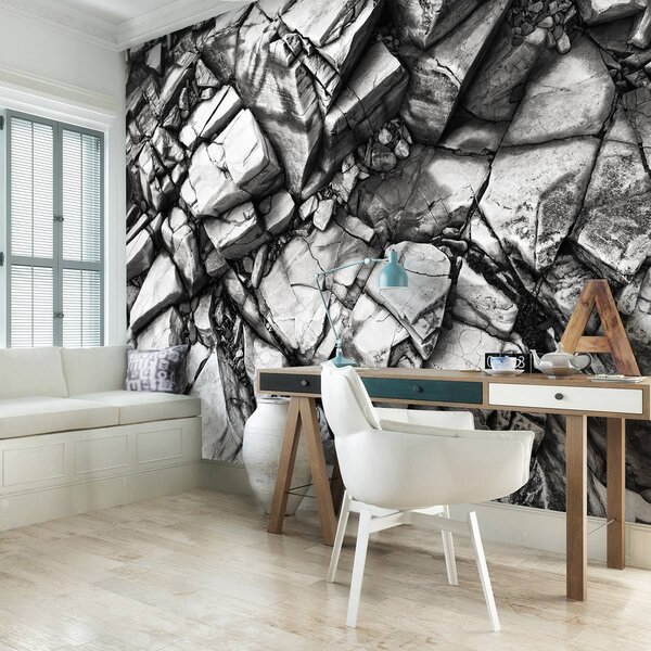Foto tapeta - Srebrne stijene (152,5x104 cm)
