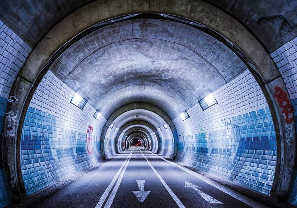 Foto tapeta - Tunel (152,5x104 cm)