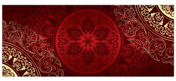 Slika - Zlate mandale (120x50 cm)