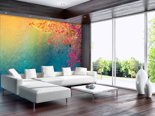 Foto tapeta - Lišće (152,5x104 cm)